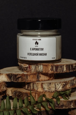 Vorobey Home Başarılı Bir Yaşam Kokulu Mum 263624542 Beyaz