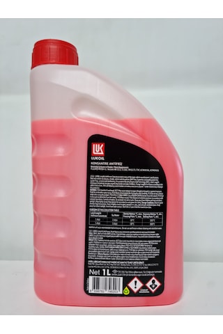 Lukoil Konsantre Organik Kırmızı Antifriz 1 Lt Kırmızı - Pembe
