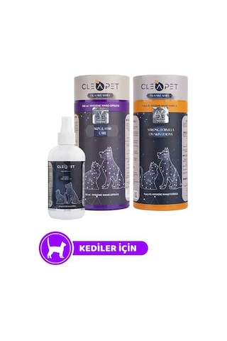 Cleapet Kedi Vücut Kokusu Önleme Paketi 3'lü