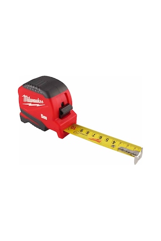 Milwaukee 5 Metre Şerit Metre Compact Anti-tear Finger Stop - 4932498778 5 M