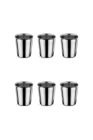 6 Adet Paslanmaz Çelik Konik Bardak Çelik Kamp Bardağı 9 Cm Çelik Metal Bardak Çelik 6 Adet Paslanmaz Çelik Konik Bardak Çelik Kamp Bardağı 9 Cm Çelik Metal Bardak Çelik