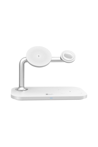 İxtech 15W - IX-HC3 Manyetik 3'ü 1 Arada Kablosuz Şarj Standı
