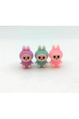 Abc Labubu Silgi 3 Lü