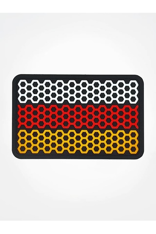 Tactochno Pvc Şerit "özbekistan Petekleri" Siyah Zemin 197880764