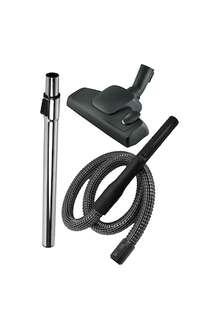 Karcher Wd3 / Wd4 / Wd5 / Wd5 Premium Uyumlu Çelik Telli Süpürge Hortum Seti Boru Başlık