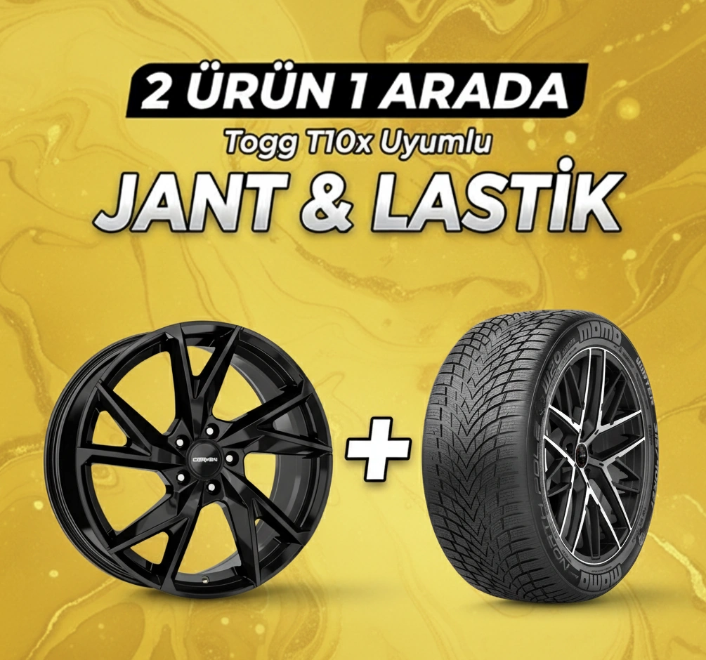Togg T10x Momo225/60R18 KışLas. 4Ad.Yıl:2025+CA238018B18"Jant 4 Ad.