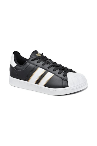 Jump 28787 Bağcıklı Dikişli Unisex Sneaker Günlük Spor Ayakkabı Siyah Siyah