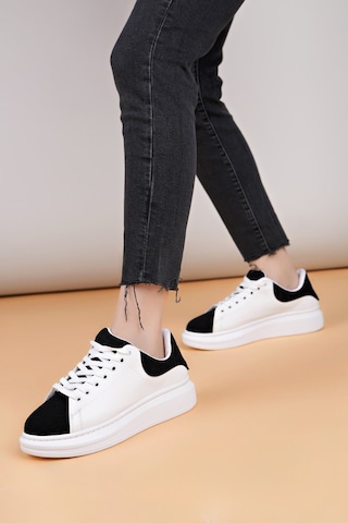 Luis A Costa Lc109 Beyaz Siyah Süet Kadın Sneaker Renkli