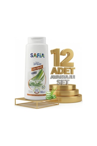 Safia Yağlı Saçlar Şampuan 12x650 Ml