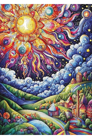 Art Puzzle Kozmik Şölen 1500 Parça Puzzle
