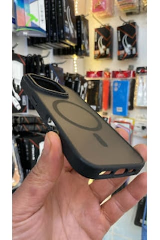 Apple Uyumlu iPhone16 Pro Kamera Korumalı Mat Magsafe Wireless Şarj Destekli Renkli 45674