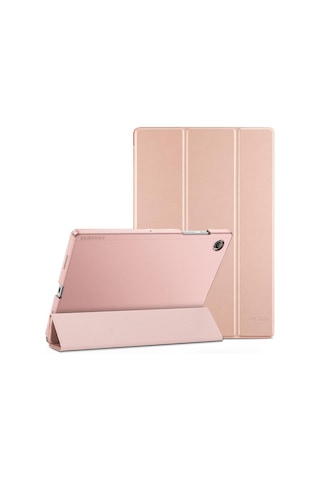 Samsung Uyumlu Galaxy Tab A8 10.5 Sm-X200 X205 X207 Kılıf Pu Deri Smart