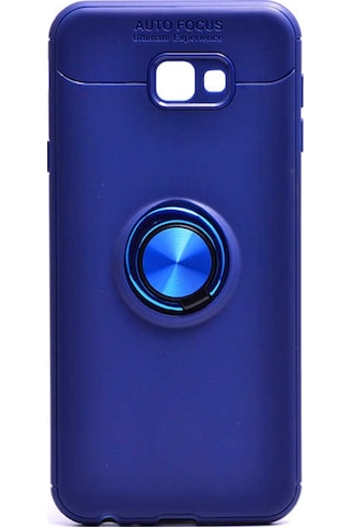 Samsung Galaxy Uyumlu J4 Plus Kılıf Yüzüklü Magnetli Ravel Case