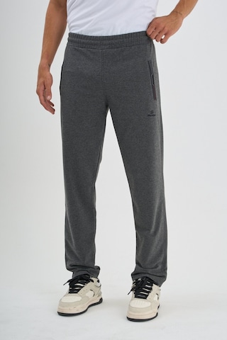 Shooter Sportswear Mevsimlik Antrasit Erkek Eşofman Altı Rahat Kalıp Fermuar Cepli Düz Paça Antrasit