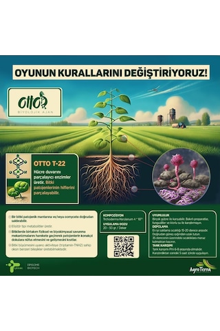 Otto T-22 Biyolojik Ajan 200 Gr. Poşet Toz 200 G