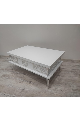 Aras 5 Kademeli Akıllı Sihirli Orta Sehpa 60x90 Gri