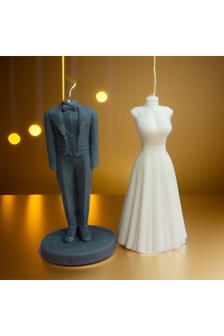 Gelin İle Damat Kokulu Mum
