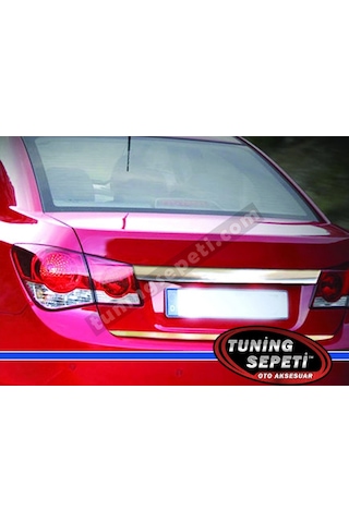 CHEVROLET CRUZE SEDAN BAGAJ ÇITASI PASLANMAZ ÇELİK KROM