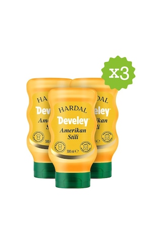 Develey Amerikan Stili Hardal 300ml X 3 Adet
