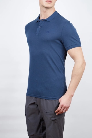 Alpinist Roc Erkek Polo T-shirt Indigo Mavi
