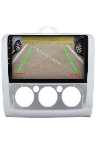 For-x Focus 2 Manuel 2005-2011 -9''android Gerçek 2+32 Gb / 4 Çekirdek 1.6ghz / Wıfı 5.0ghz / Bt 5.4-kablosuz Carplay-ahd Hd Geri Görüş Kamera 9"