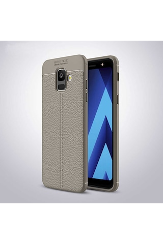 Samsung Galaxy Uyumlu A6 2018 Kilif Deri Tarzi Niss Silikon Case 389467430