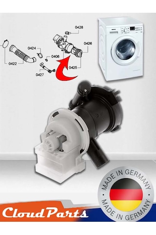 Bosch Uyumlu/siemens/profilo Çamaşır Makineleri İle  Tahliye Pompası Cld luğu Sorunuz