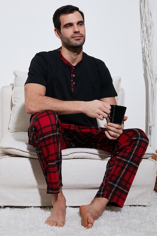 Buratti Erkek Pijama Takımı 60961007 Siyah