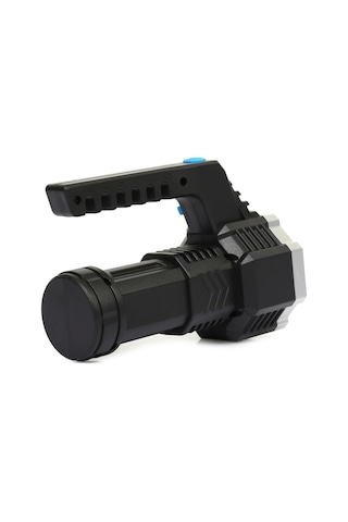 Ps-3879 Usb Şarj Göstergeli Şarj Edilebilir 7 Xpe +cob Led El Feneri Çok Renkli