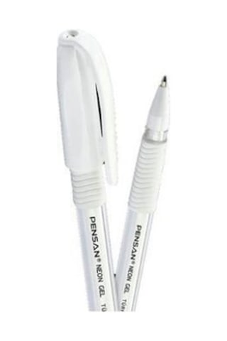 Pensan Tükenmez Kalem Jel 1.0 MM Neon Beyaz