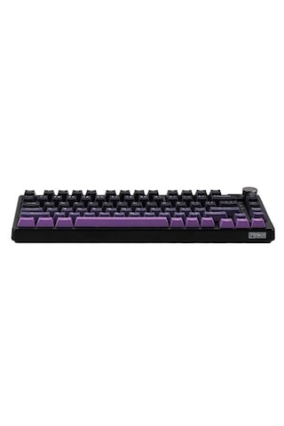 Epomaker He75 Mag Black Purple Hall Effect Gateron Magnetic White