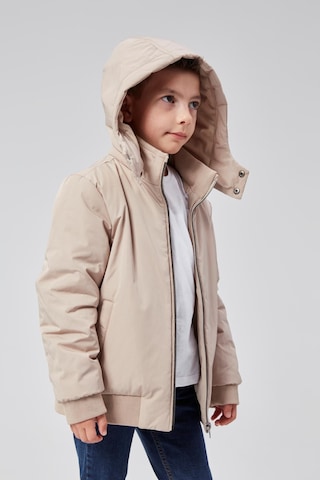 Benitto Kids Erkek Çocuk Kapüşonlu Mevsimlik Ceket 51313 Bej
