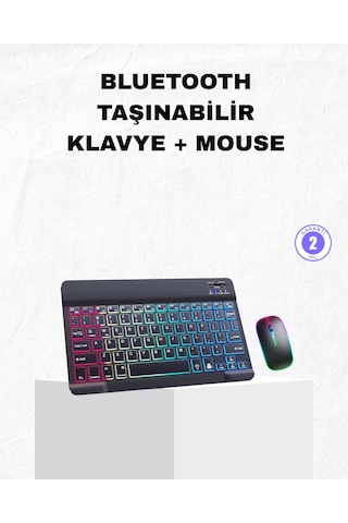 Rgb Aydınlatmalı Q Klavye Türkçe Karakter Destekli Optik