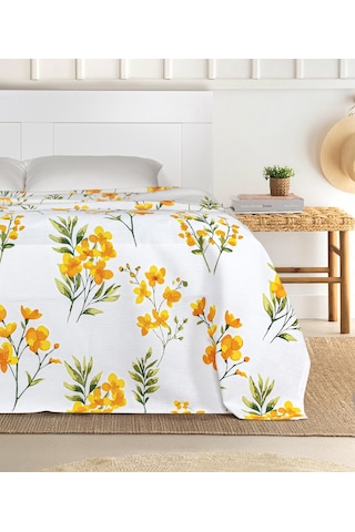 Menderes Home Cotton Collection Çift Kişilik Pike Daisy Diğer