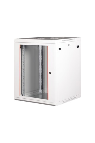 Lande - 15u 19" Duvar Tipi Rack Kabinet Genişlik: 600 Mm Derinlik: 600 Mm Açık Gri Demonte