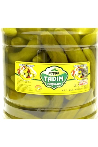 Çubuk Tadım Turşuları No 2 Çubuk Salatalık Turşusu 5 KG