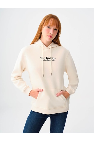 Loft Kadın Sweatshirt Ekru Lf2038206 25kp69000201 P6983 Ekru