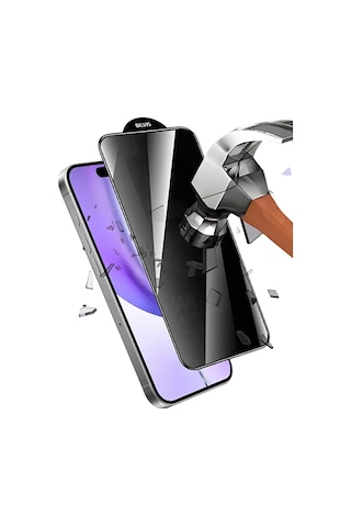 Bloominbag 5d Full Cover Temperli Cam Apple Uyumlu iPhone Apple Uyumlu iPhone 18/17 Ekran Koruyucu