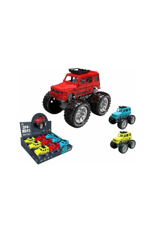 Sürtmeli Explore Off-road Jeep 14 Cm Gerçek Kauçuk Lastikli Arazi Aracı