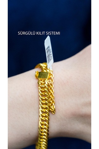 22 Ayar Altın Yatırımlık Dallas Bileklik 10 Gr