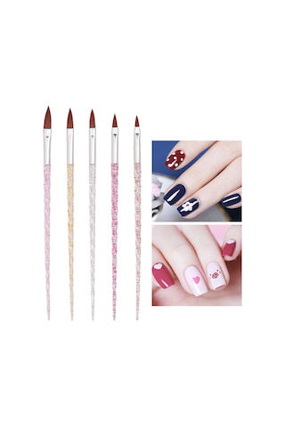 Reedark "profesyonel Tırnak Sanat Seti - Parlayan Taşlar, Fırçalar Ve Manikür Aletleri"