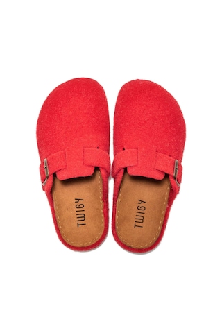 Twigy Tuana Çocuk Ev Terliği Kırmızı 30/35 CC0898 Kırmızı