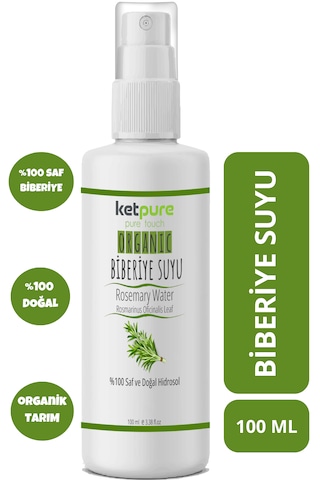 Ketpure Doğal Saf Biberiye Hidrosolü 100 ML