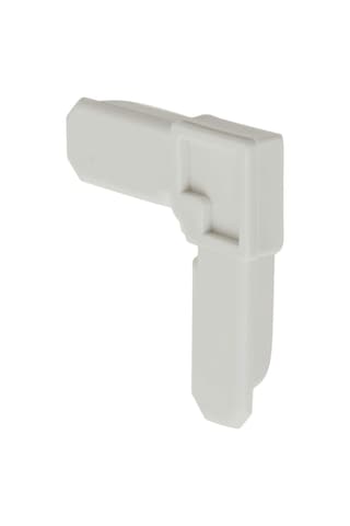 Prime Line Mp7729 50 Screen Çerçeve Köşe, 5/16 X 3/4 İnç, Beyaz Plastik, 50 Adet
