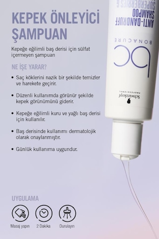 Bonacure Bc Clean Kepeğe Karşı Şampuan 250 ML