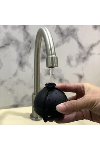 Didadodo Viski Buz Kalıpları 6cm - 2'li Siyah Set - Dıy Ev Barı Siyah Metal Siyah