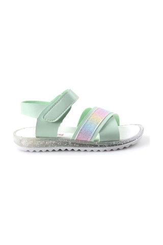 Papuçcity Arzen 02415 Orto Pedik Kız Çocuk Sandalet Yeşil