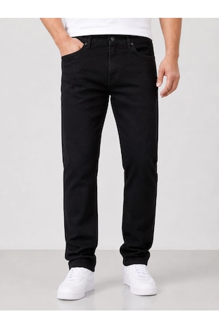 Classics Men Lion Life Regular Fit Likralı Erkek Siyah Jean Pantolon 7736