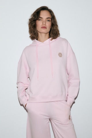 Urban Beat Elıtsa Kadın Pembe Sweatshirt Pembe