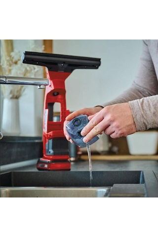 Einhell Brillianto 3437100S Solo Akülü Teleskobik Uzatmalı Cam Temizleme Makinesi